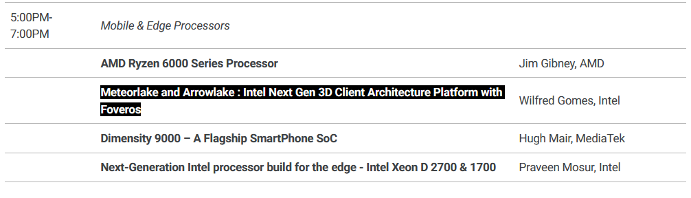 Już niedługo Intel zdradzi szczegóły o procesorach Meteor i Arrow Lake