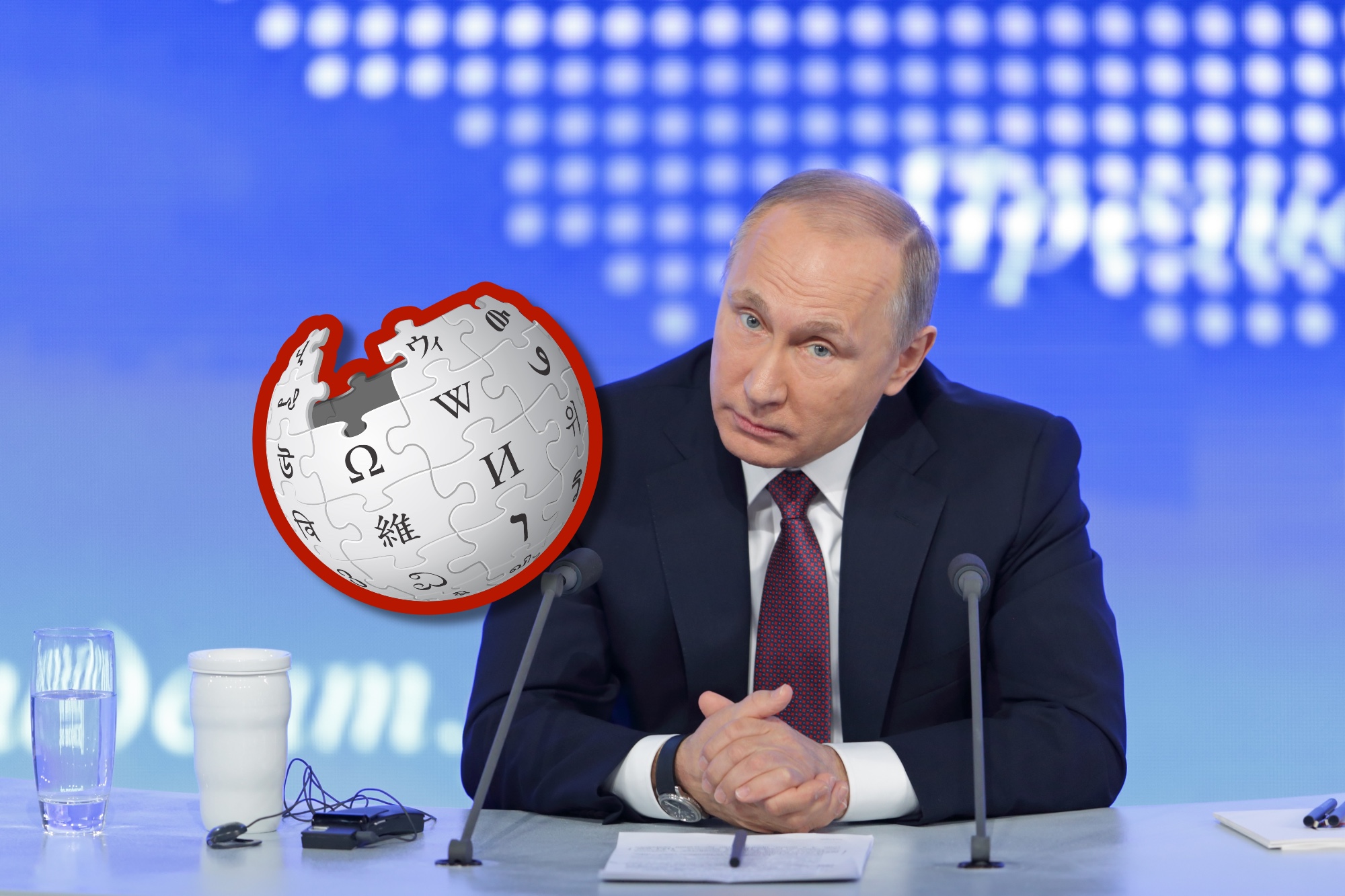 Putin: Wikipedia jest nie do przyjęcia. Napiszemy fakty po swojemu