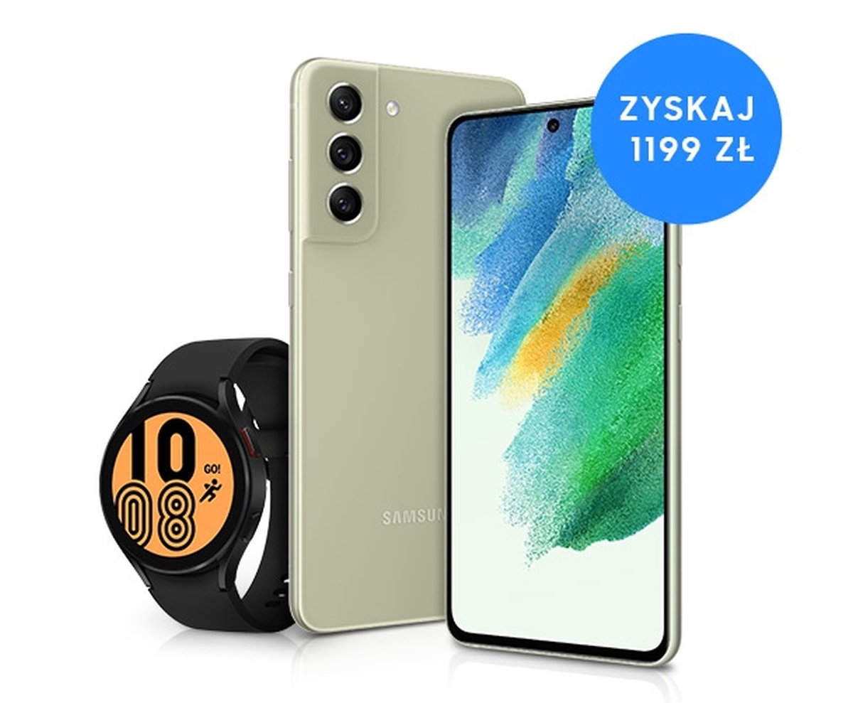 Samsung do Galaxy S21 FE 5G dorzuca zegarek w prezencie