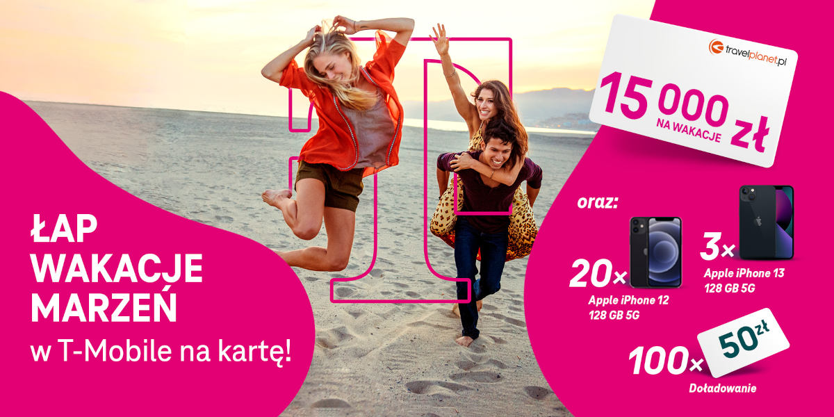 Konkurs w T-Mobile i Heyah: możesz zgarnąć 15 tysięcy, iPhone’a albo doładowania