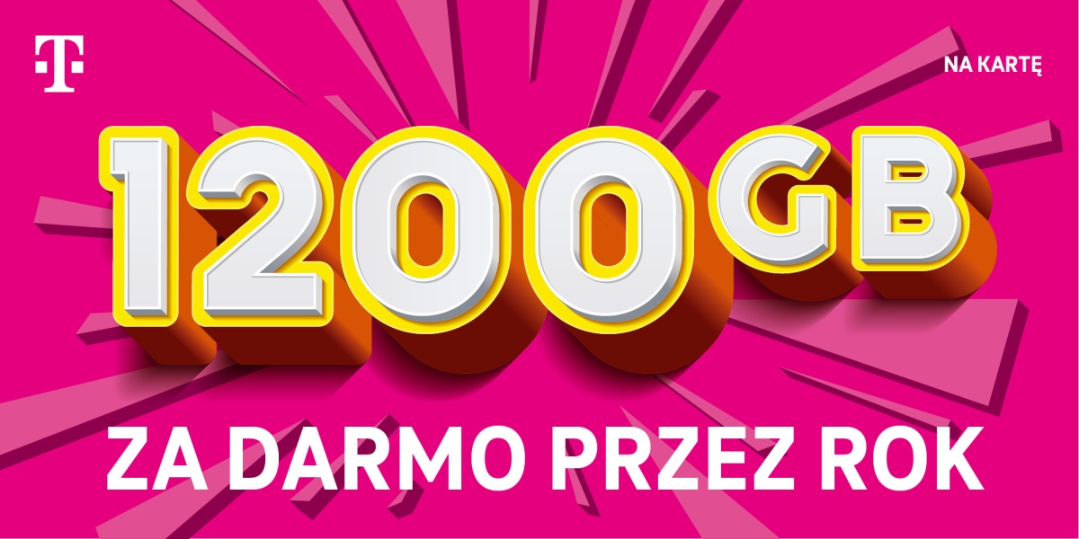 1200 GB za darmo przez rok – T-Mobile przypomina o ofercie