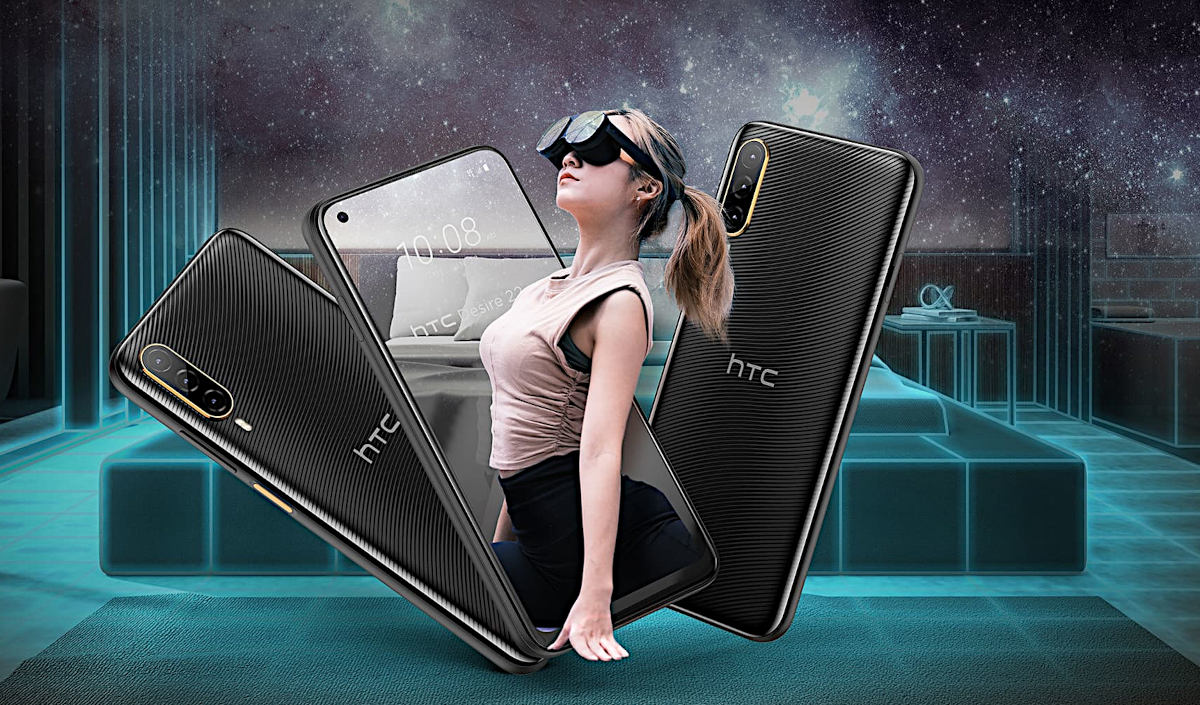 HTC Desire 22 Pro już jest. Wygląda przaśnie, ale wskoczysz z nim w metaverse