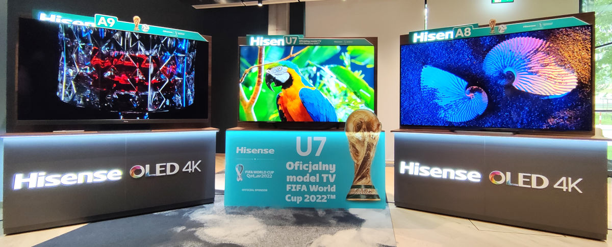Hisense szykuje się na podbój Polski. Ma nowe telewizory ULED, QLED, OLED i Laser TV