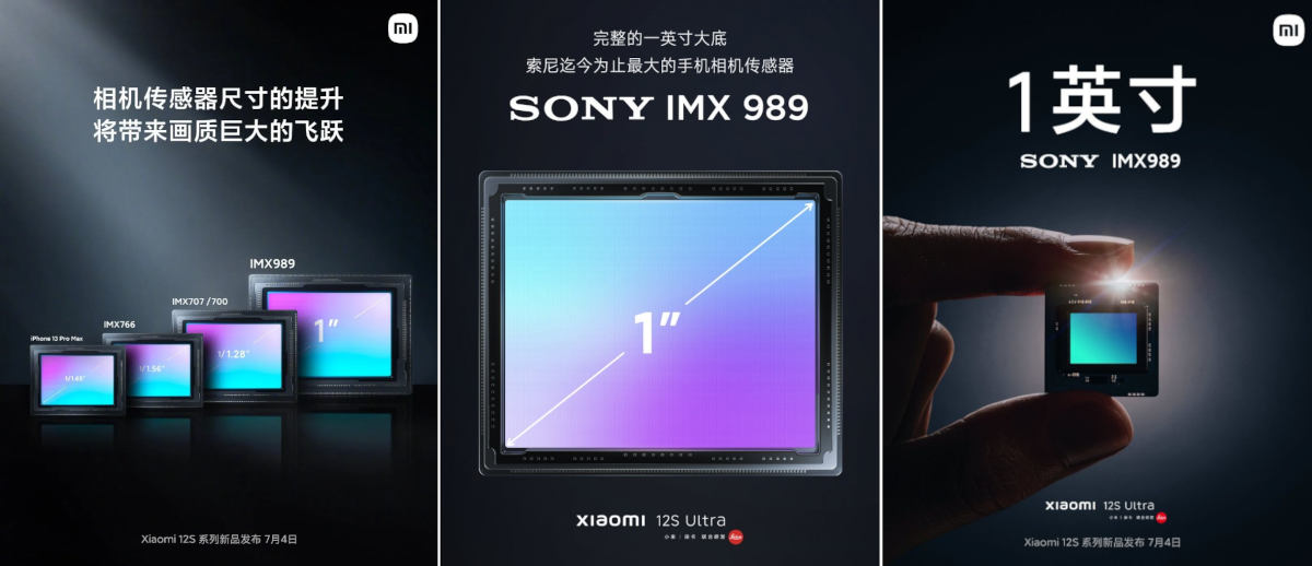 Xiaomi 12S Ultra ma 1-calową matrycę za 15 mln dolarów
