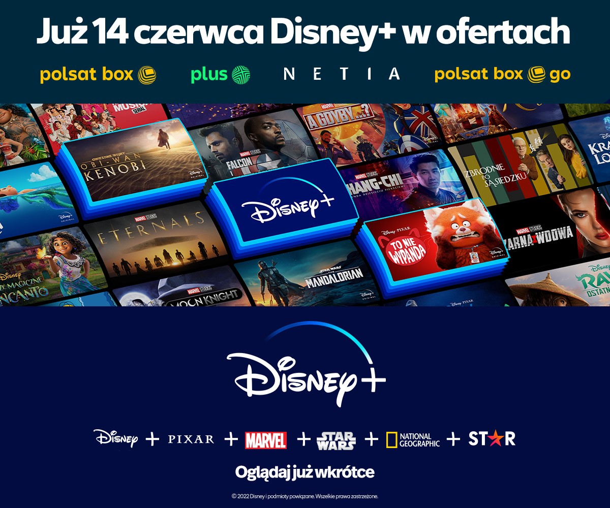 Disney+ wchodzi do Polski, a Polsat ma niespodziankę
