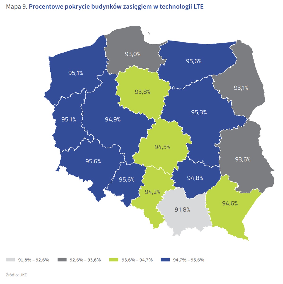 Rynek telekomunikacyjny w Polsce oczami UKE