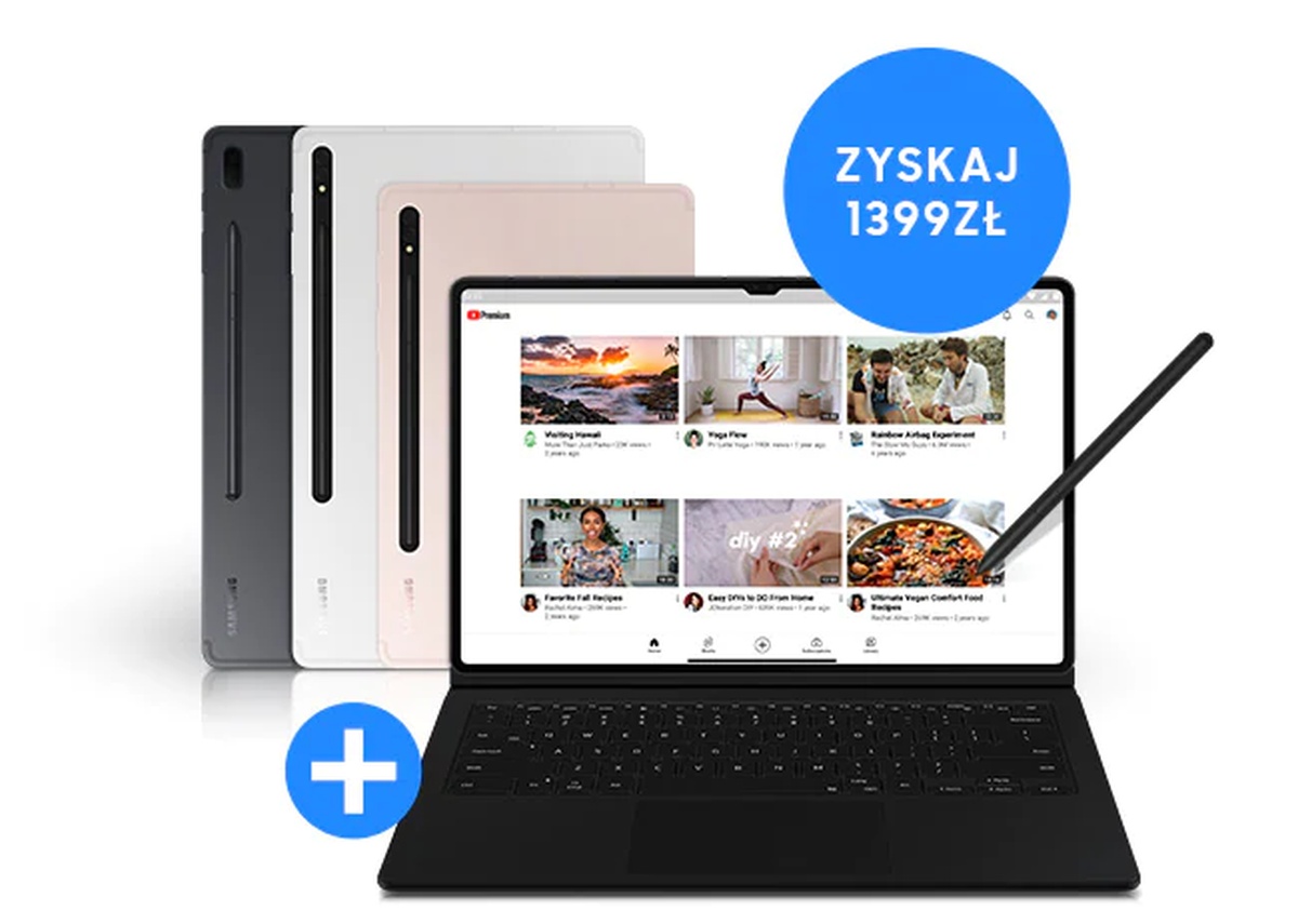 Kup tablet Samsung Galaxy Tab i zgarnij użyteczny prezent