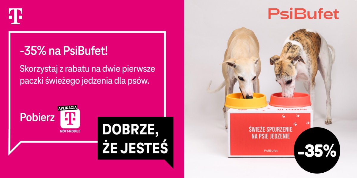 T-Mobile ma weekendowy prezent dla miłośników czworonogów