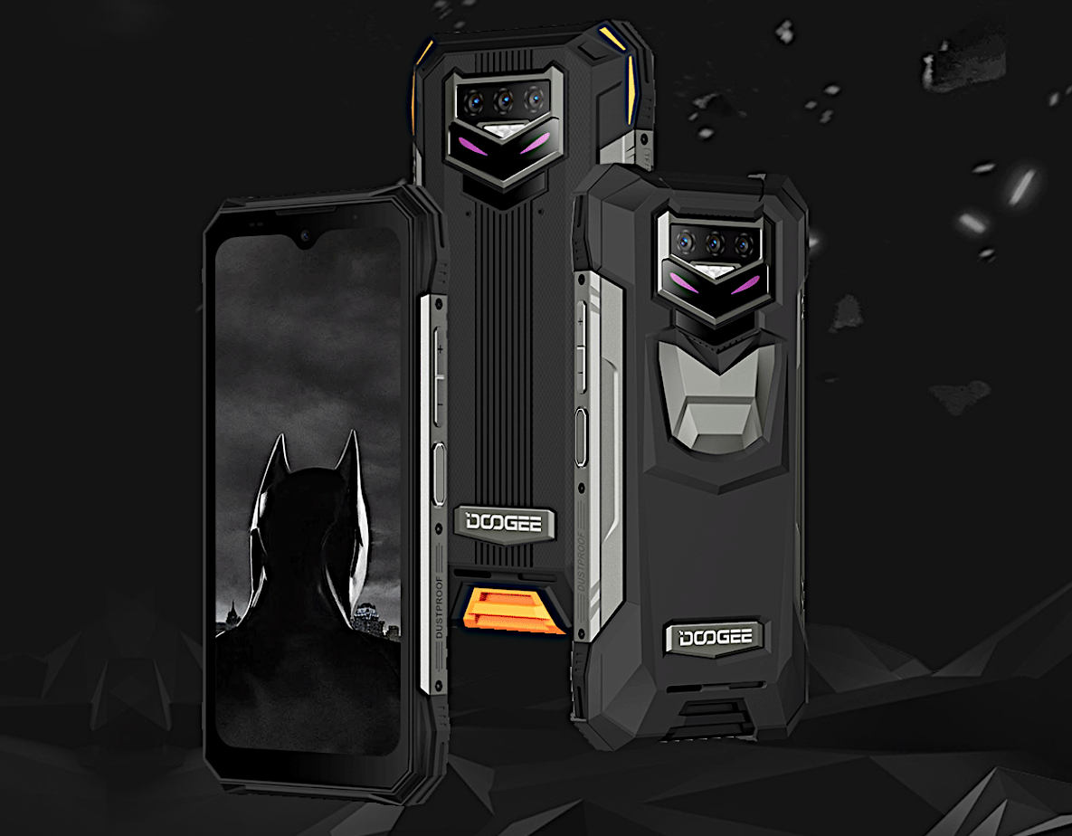 Doogee S89 Pro w stroju Batmana debiutuje z baterią 12 000 mAh
