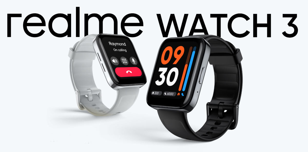 Realme Watch 3 już jest. Ma funkcję rozmów z redukcją szumów