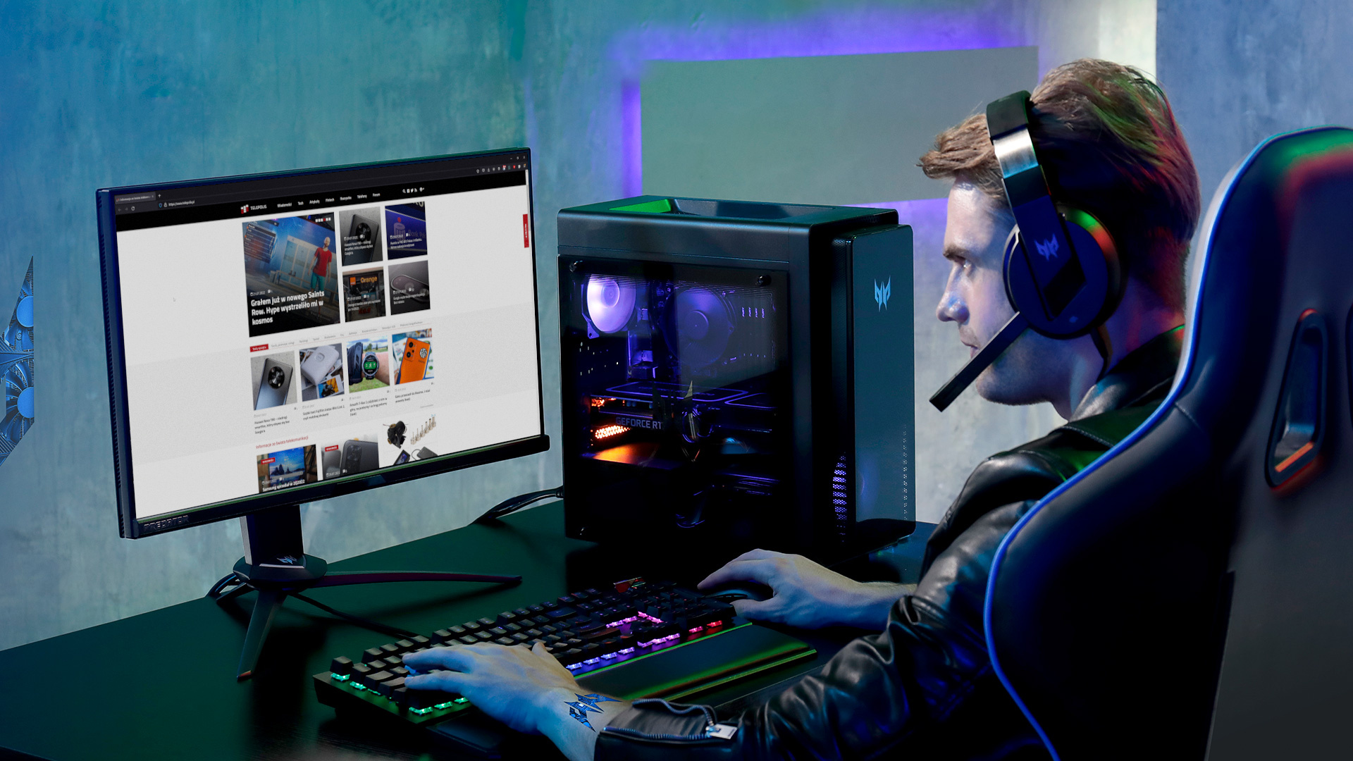 Test Acer Predator Orion 3000. Klik i robisz co chcesz!
