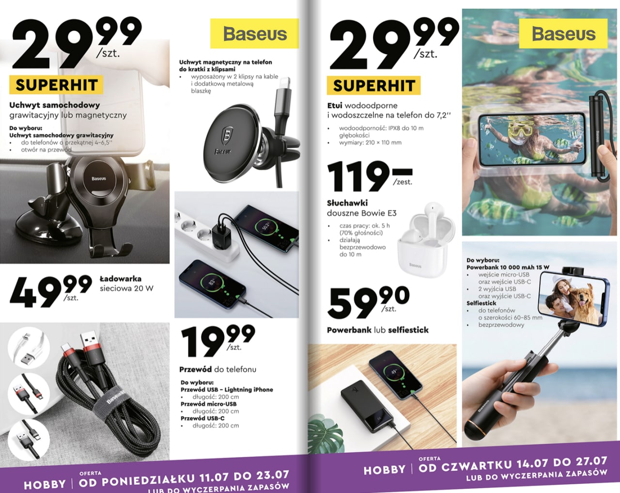 Biedronka odpala bombę. Mnóstwo sprzętu, i to znanego producenta