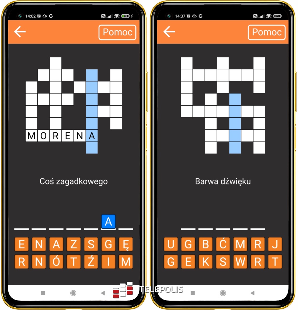 Krzyżówki i inne gry słowne na plażę. Złoto z Google Play #92