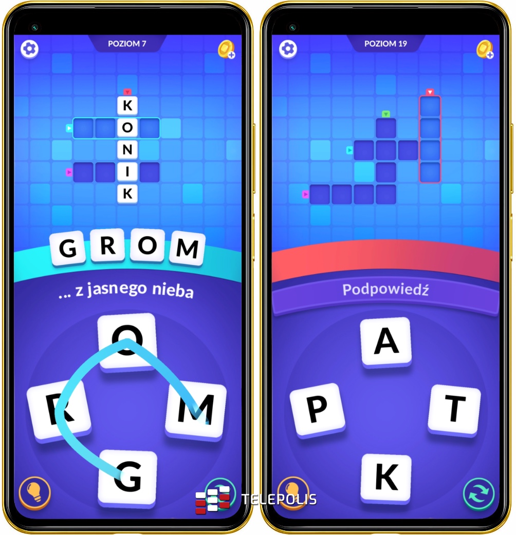 Krzyżówki i inne gry słowne na plażę. Złoto z Google Play #92
