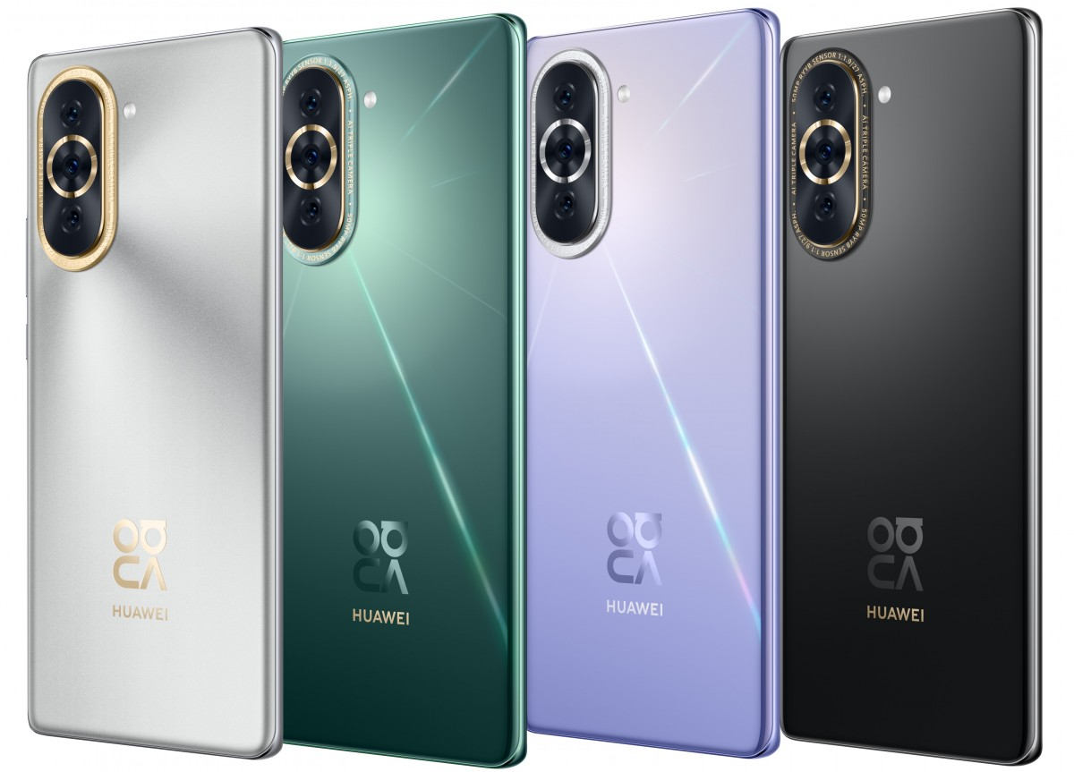 Telefony Huawei Nova 10 już oficjalnie. Mają Snapdragony i potężne aparaty selfie