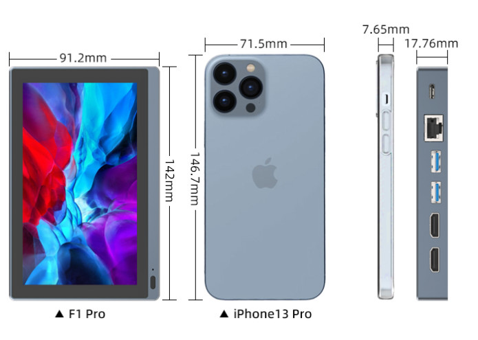 Gole 1 PRO, czyli dotykowy komputer wielkości smartfona