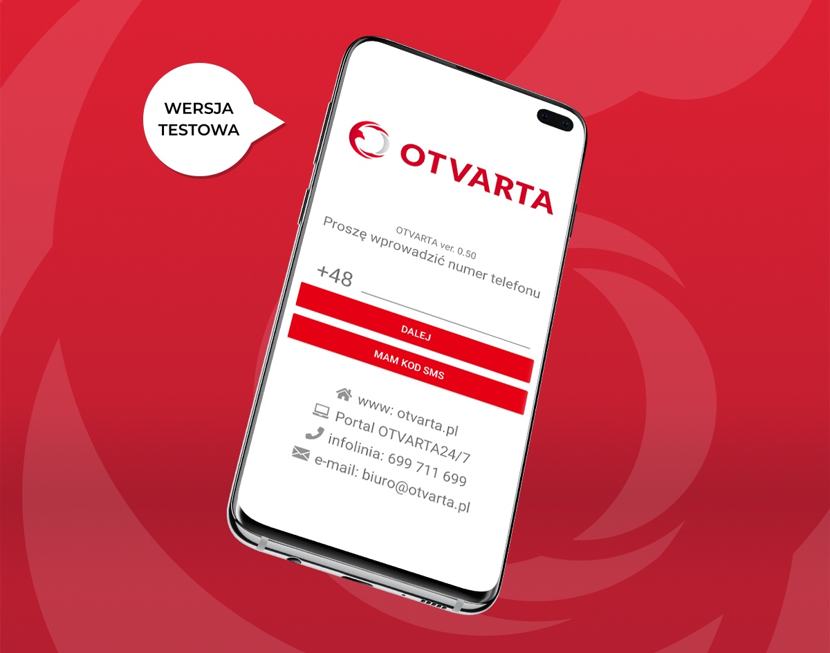 Otvarta ma własną aplikację mobilną. To kolejny krok w rozwoju sieci