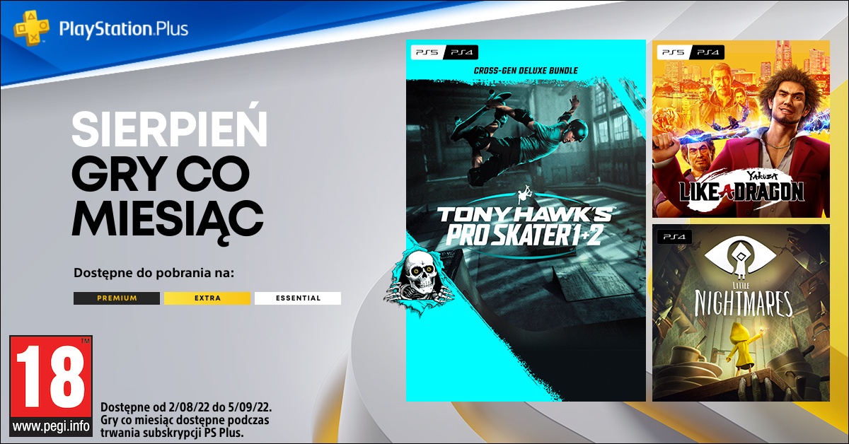 Kolejne hity w PlayStation Plus. W te tytuły zagrasz w sierpniu