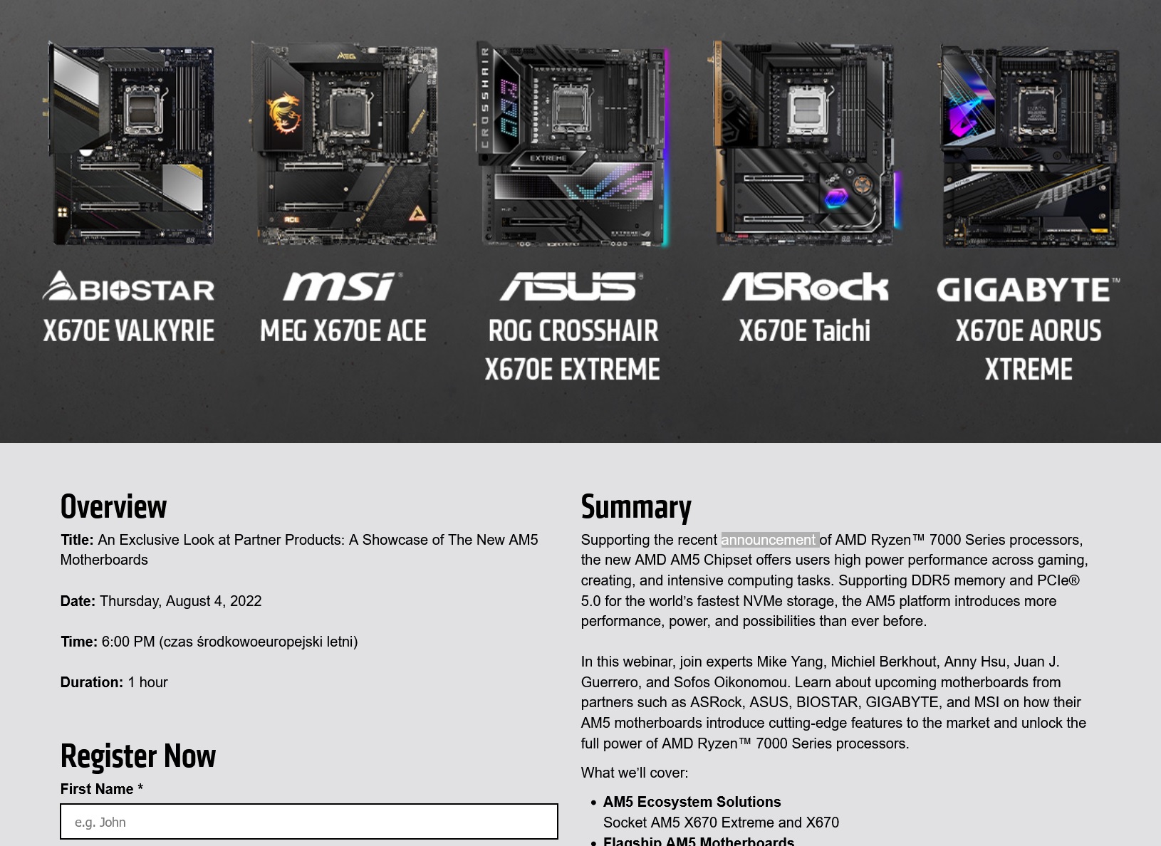 AMD obawia się Intela? Premiera Ryzen 7000 szybciej niż zakładano