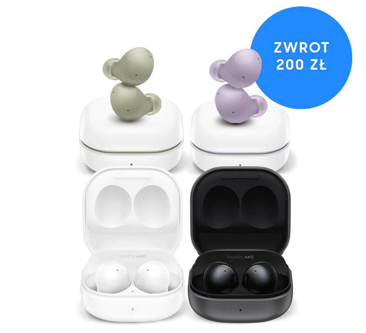 Galaxy Buds2 – kup słuchawki, a Samsung odda Ci 200 zł