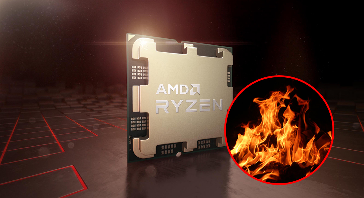 Procesory AMD Ryzen 7000 mają problem z temperaturami