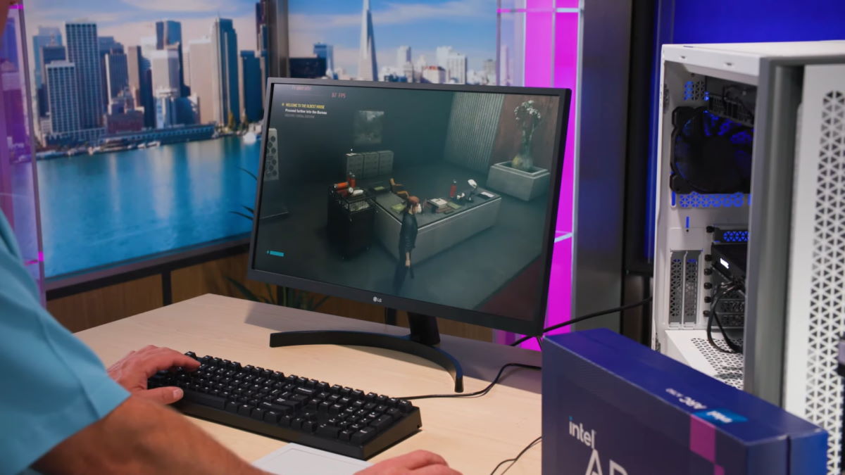 Intel pokazuje wydajność karty graficznej Arc A750. Jest dobrze