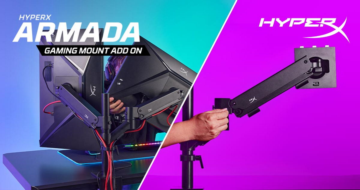 HyperX rusza na podbój gamingowych monitorów. Prezentuje nowe modele
