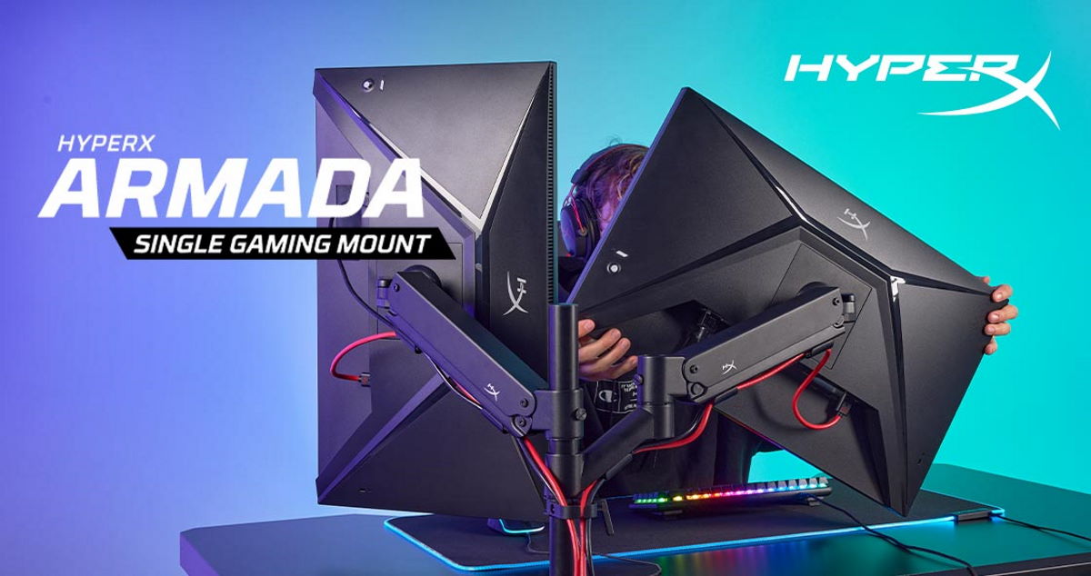 HyperX rusza na podbój gamingowych monitorów. Prezentuje nowe modele
