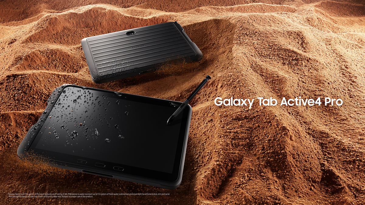 Pancerny tablet Galaxy Tab Active4 Pro ma 5G i wymienną baterię. Oficjalna premiera