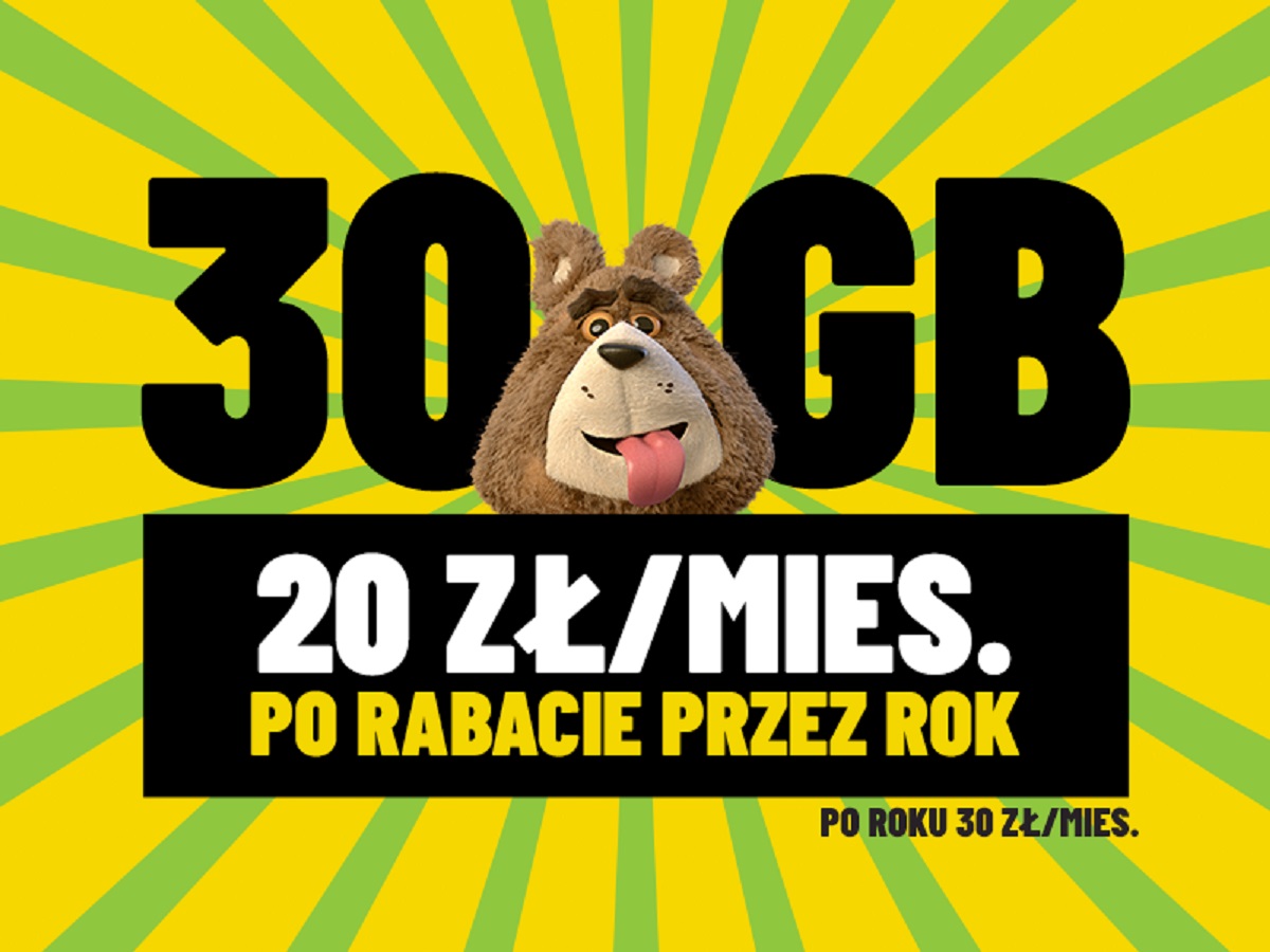 Plush odpala promocję. Abonament z 30 GB Internetu za 20 złotych