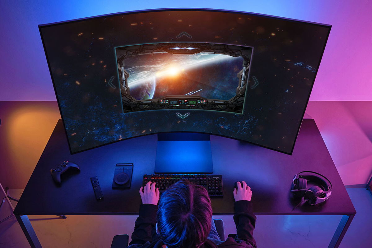 Prawdziwe monstrum! Samsung prezentuje telewizor gamingowy Odyssey Ark