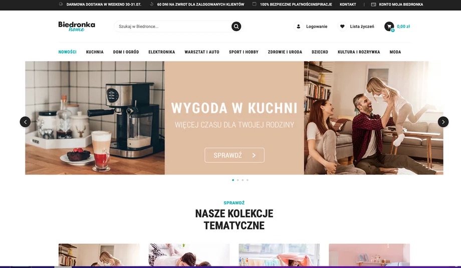 Biedronka z nowością. Koniec stania w kolejkach