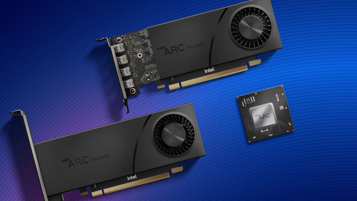 Intel prezentuje nowe karty graficzne Arc Pro A
