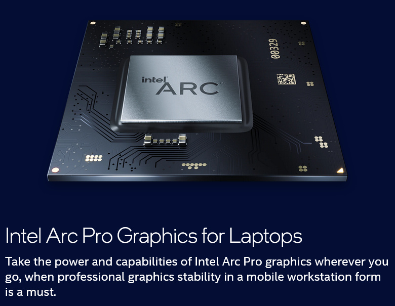 Intel prezentuje nowe karty graficzne Arc Pro A