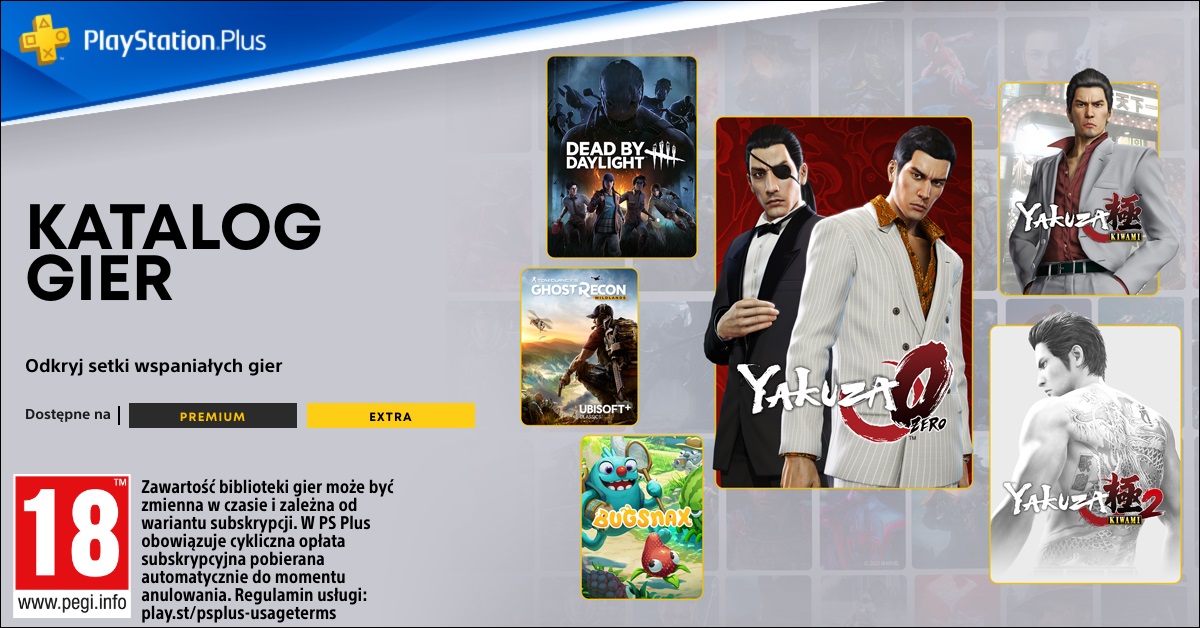 Nowe gry w PlayStation Plus Premium i Extra