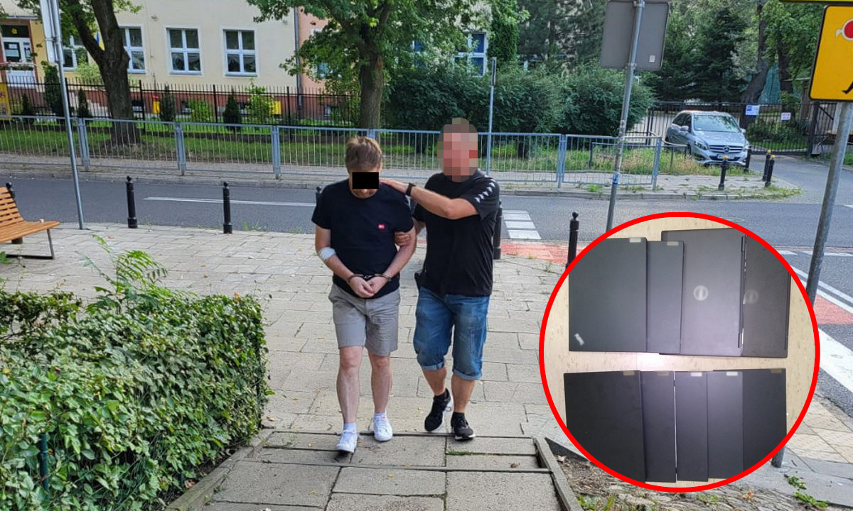 Warszawski przekręt. Wyniósł z pracy sprzęt wart fortunę