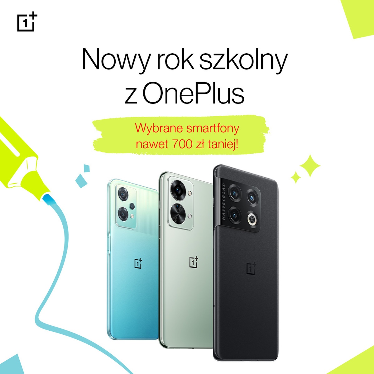OnePlus tnie ceny na nowy rok szkolny. Zaoszczędzisz nawet 700 zł