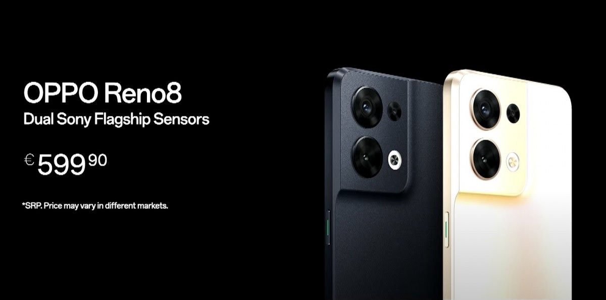 Oppo Reno8 i Oppo Reno8 Pro pojawiają się w Europie