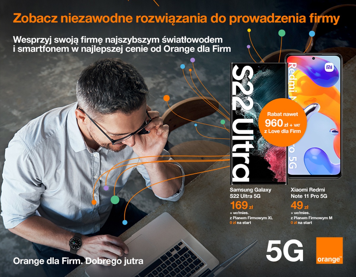 Orange rozdaje Netflixa za darmo, a drugi smartfon za 1 zł