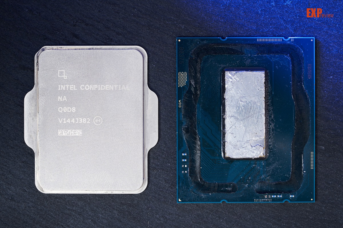 Intel Core i9-13900K pozuje w negliżu. Duży rdzeń robi