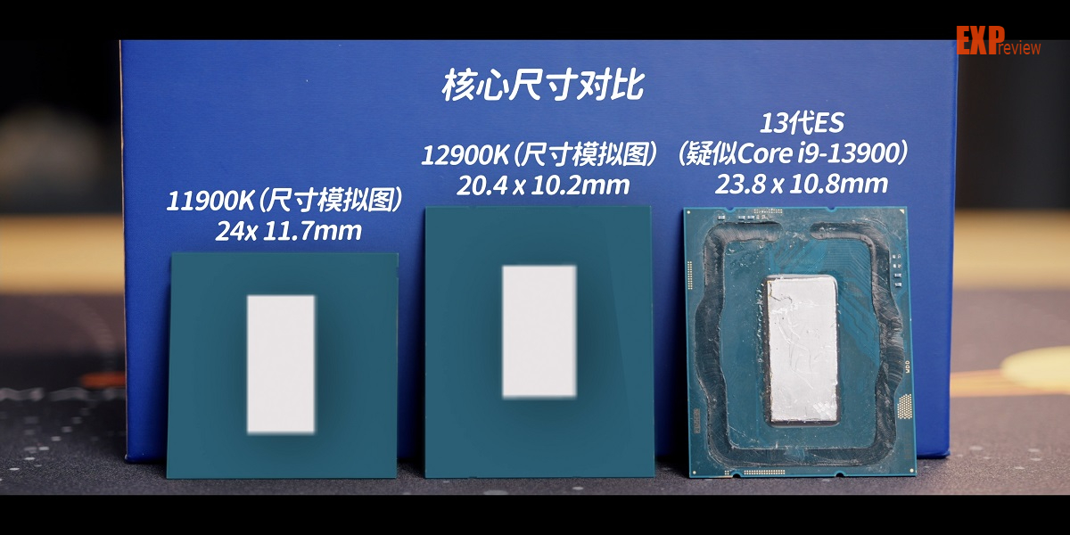 Intel Core i9-13900K pozuje w negliżu. Duży rdzeń robi wrażenie
