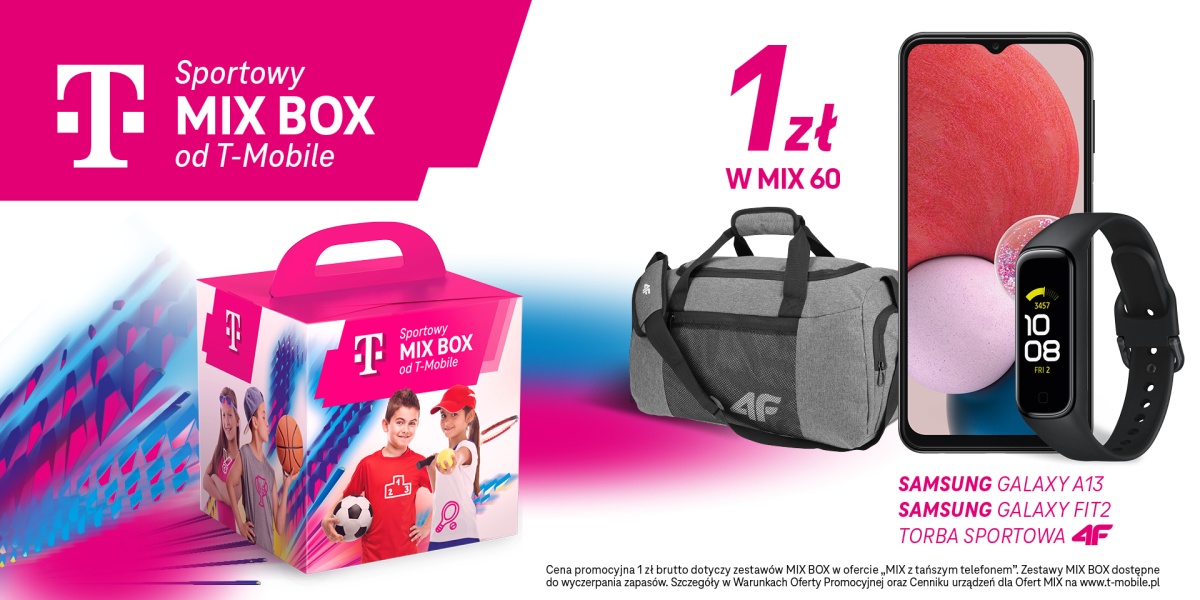 T-Mobile poleca sportowy MIX BOX na dobry powrót do szkoły