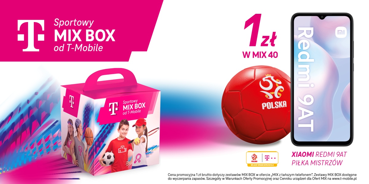 T-Mobile poleca sportowy MIX BOX na dobry powrót do szkoły