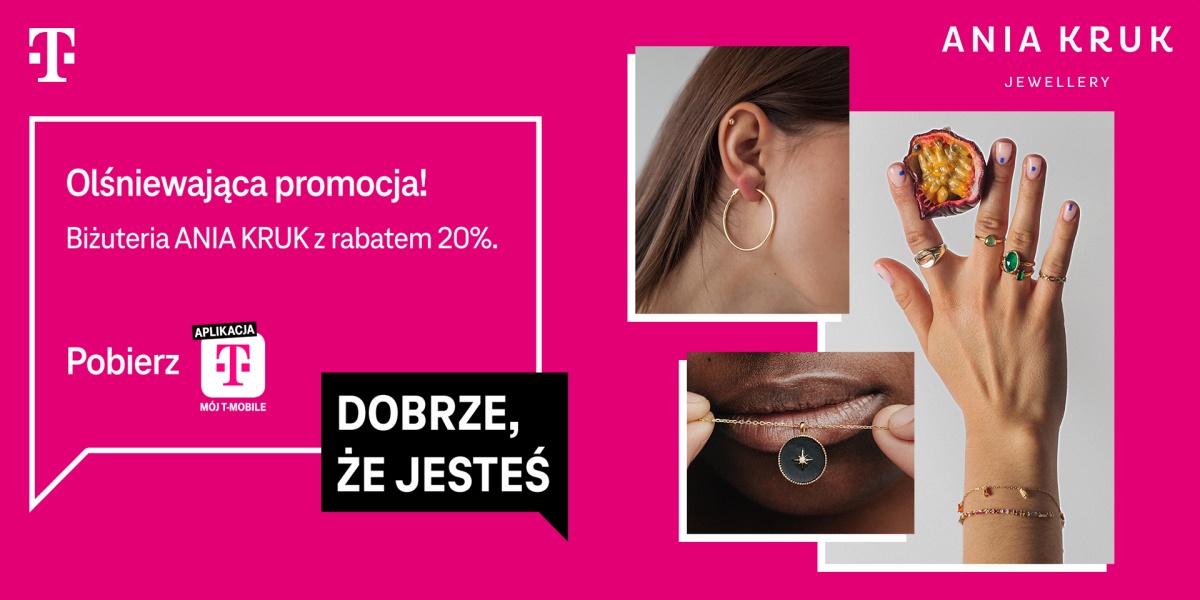 T-Mobile rozdaje rabat na biżuterię. Dobrze, że jesteś