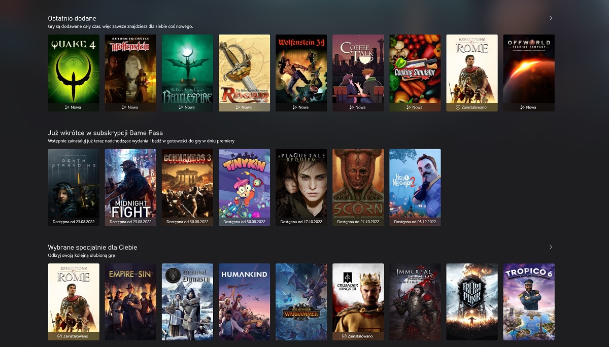 Xbox Game Pass - pojawiają się klasyki Bethesdy