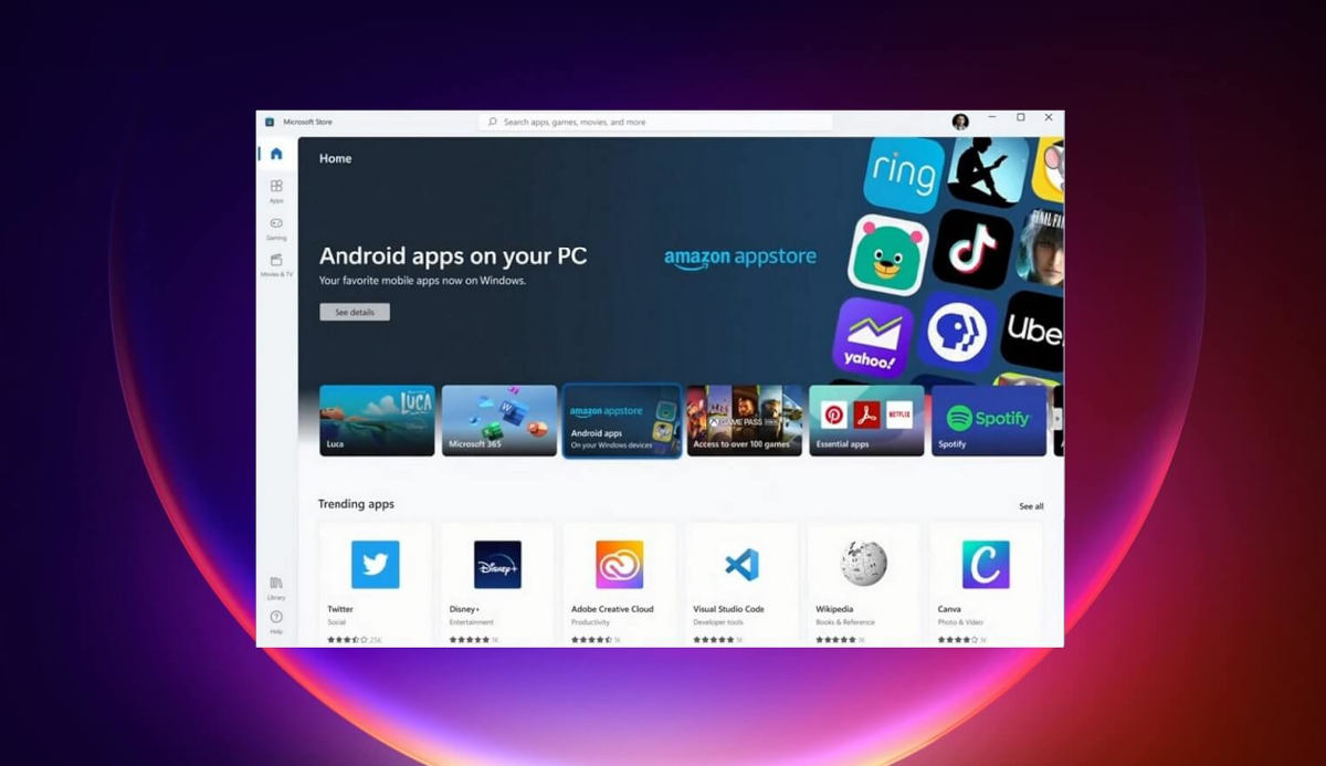 Watykan tak, Polska nie. Android na Windows 11 w nowych krajach