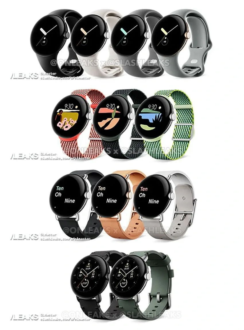 Google Pixel Watch pozuje na zdjęciach. Fotki co nieco zdradzają
