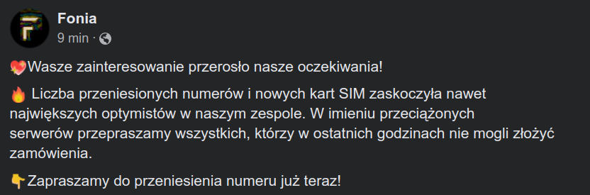 W Polsce ruszył darmowy operator komórkowy. Jest jeden warunek (aktualizacja)