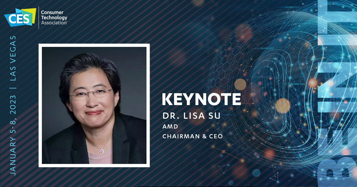Doktor Lisa Su wystąpi na targach CES 2023
