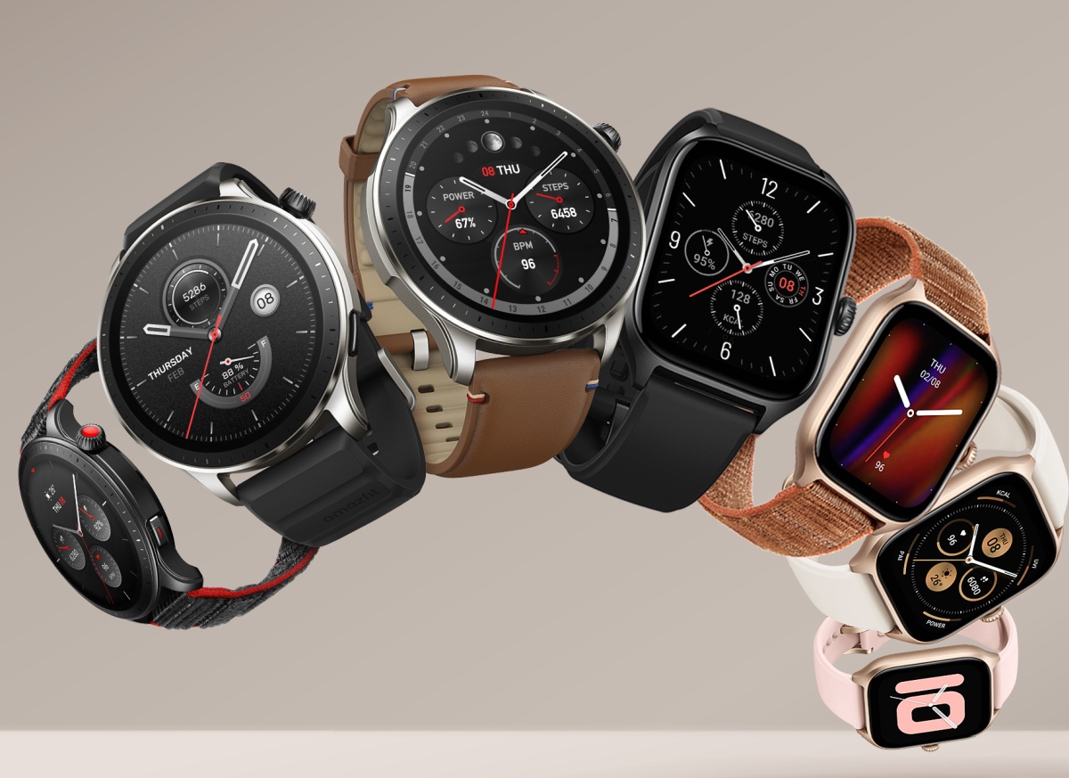 Amazfit pokazał czwartą generację zegarków z serii GTR i GTS